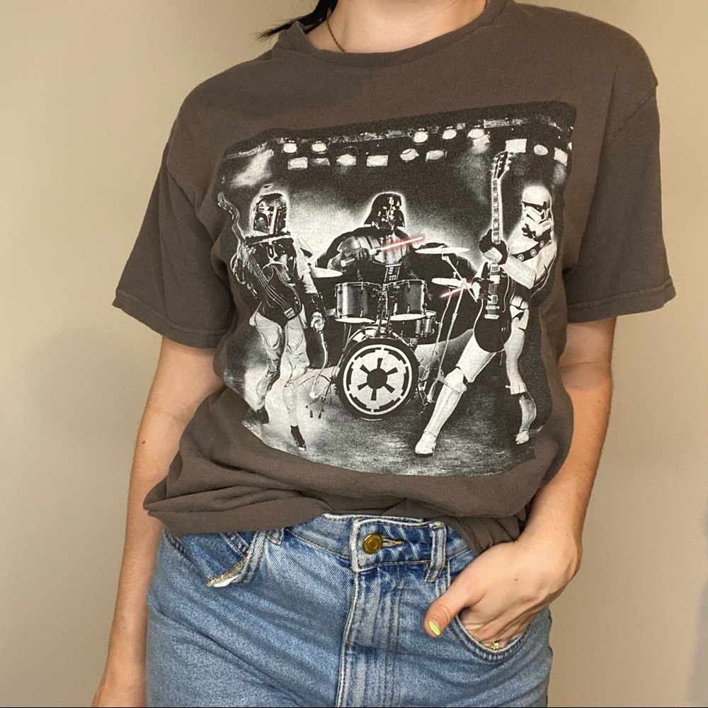 Star Wars Band Tee Size Medium - Picture 3 of 6